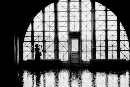 Contre jour von Alain Le Chapelier aus der Ausstellung Lumen Velum
