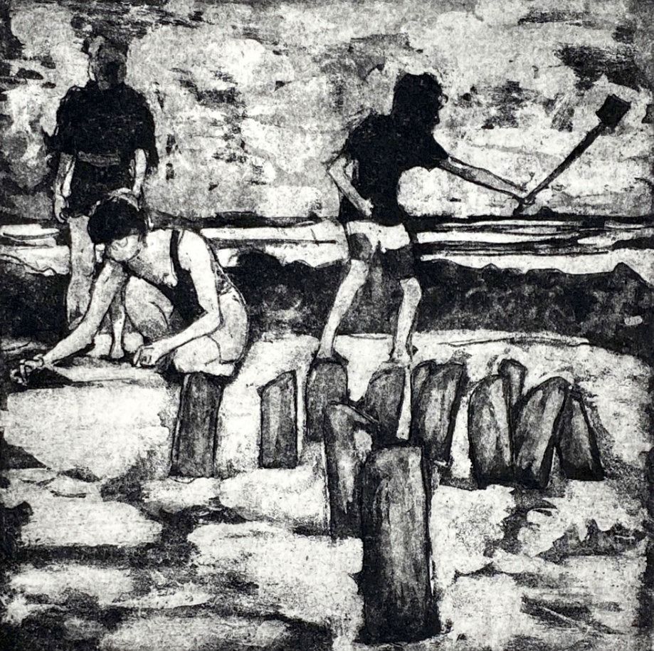 Mölkky von Laurence de Saint Martin aus der Ausstellung Lumen Velum