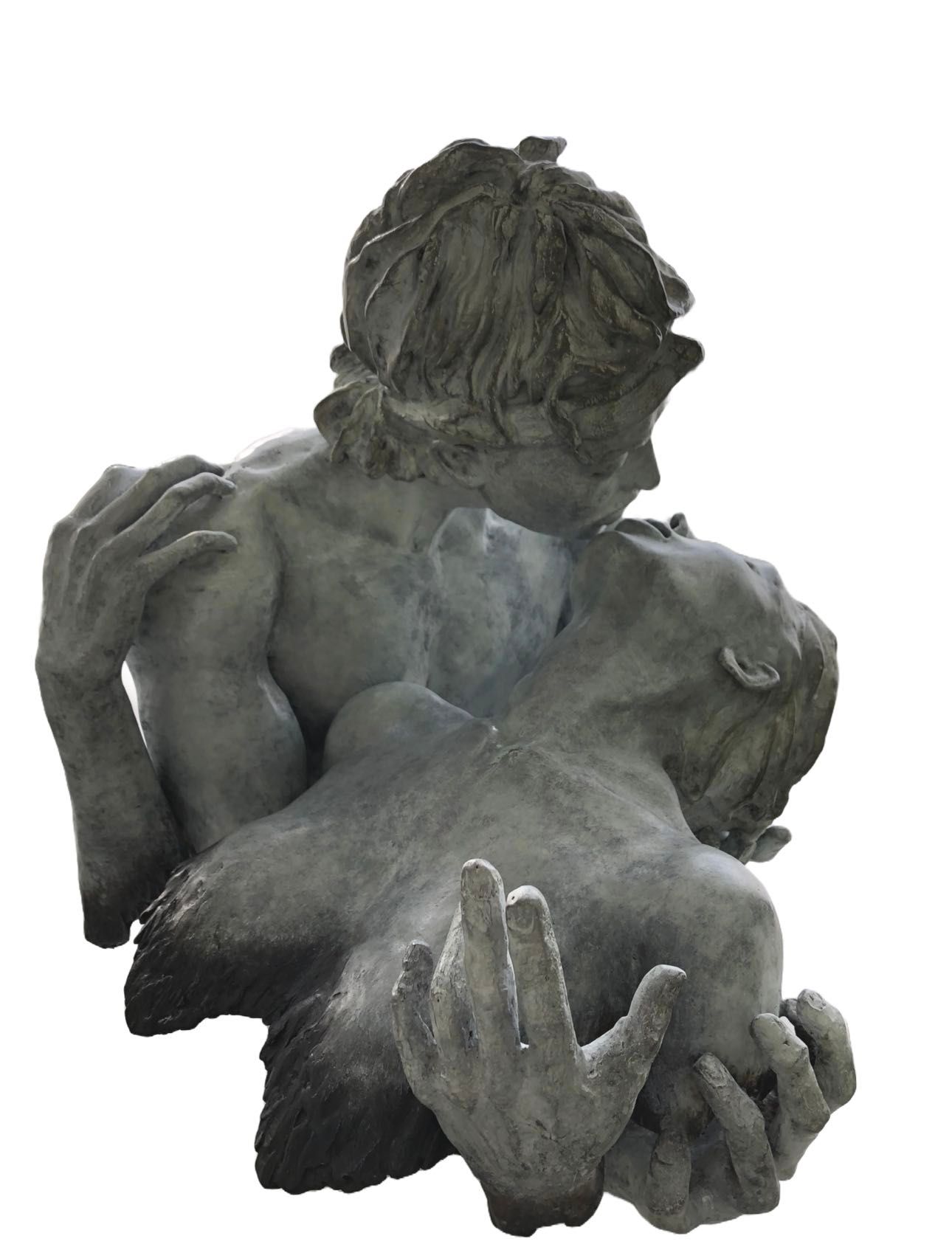 THE KISS von Patricia Maze aus der Ausstellung Lumen Velum